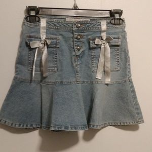 Used Guessco girl skirts Size 10 color blue